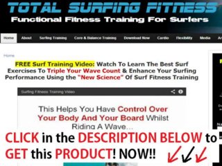 Total Surfing Fitness For Free + Total Surfing Fitness Workout