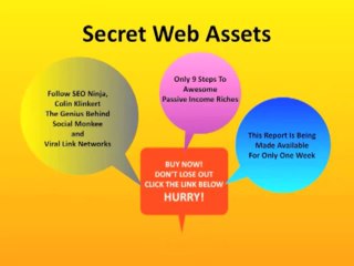 Secret Web Assets reviewed - Secret Web Assets the King of SEO review