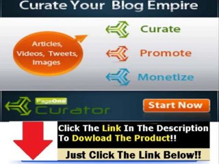 Pageone Curator Download + Pageonecurator com