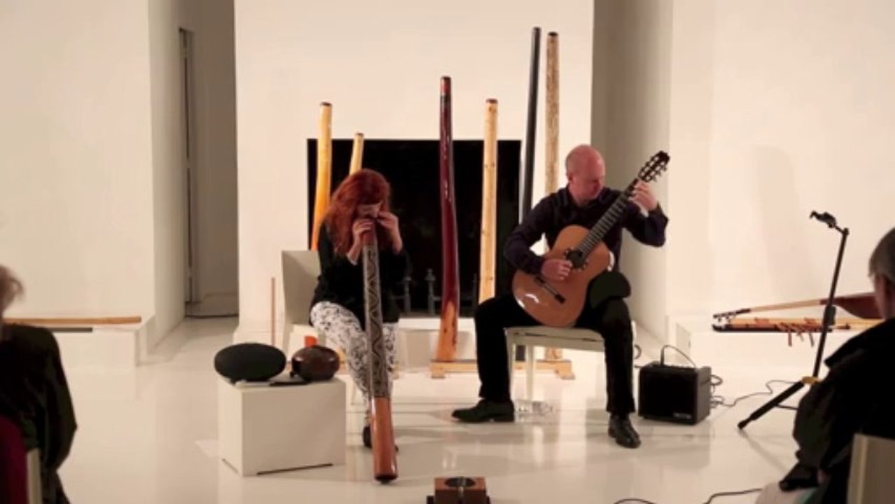 Concert dans le noir pour Nuit Blanche, avec "Les 2 Fanta’sticks".