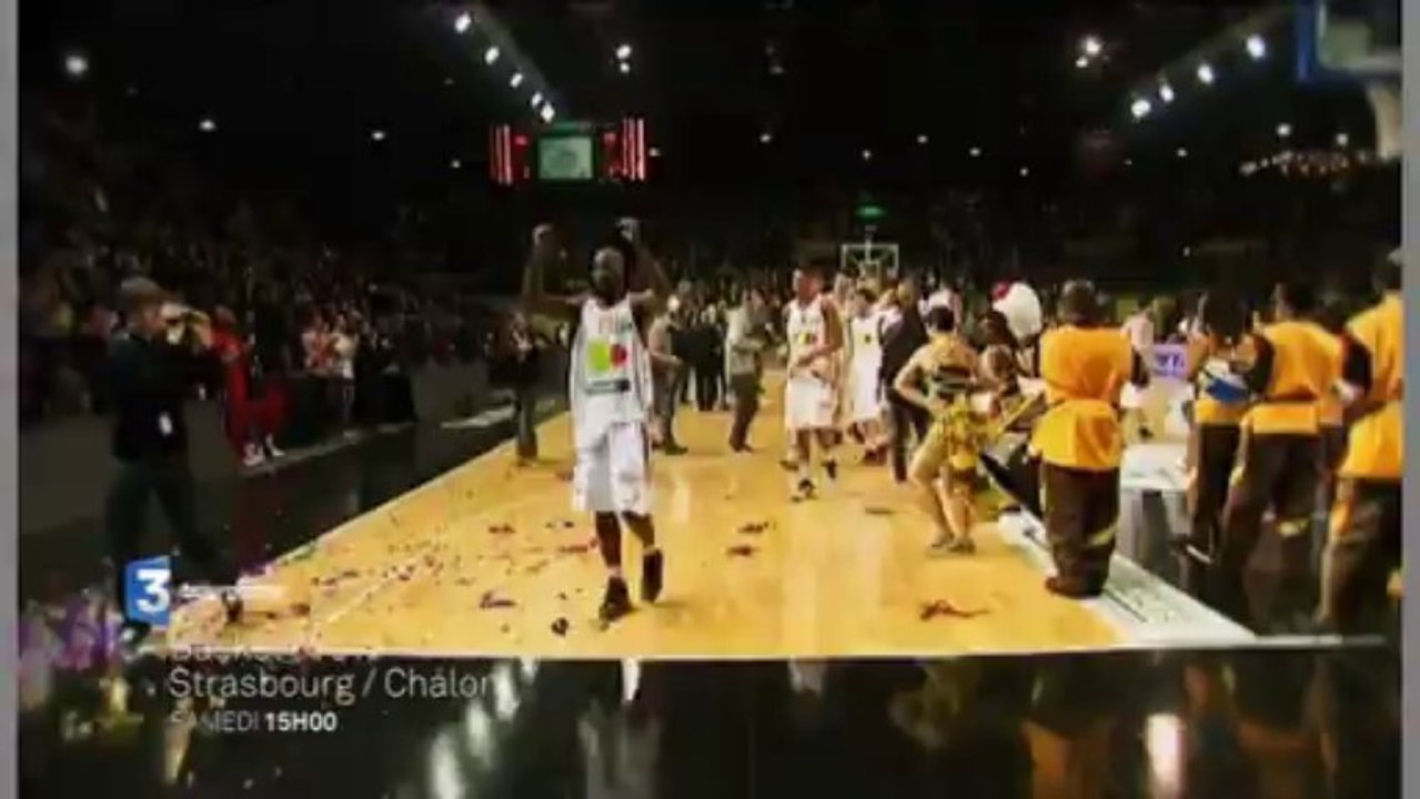 Bande-annonce  BASKET : match Strasbourg-Chalon retransmis en direct sur France 3 Bourgogne samedi 12 octobre