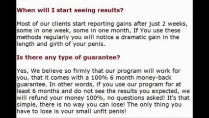 Penis Perfect Review - How Does it Work