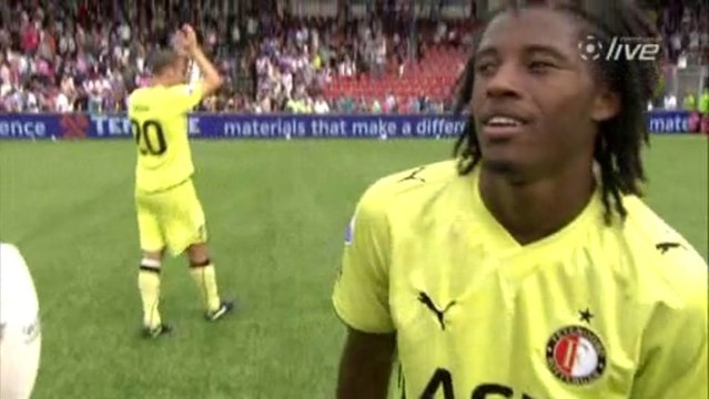22-08-10 Georginio Wijnaldum na Heracles Almelo - Feyenoord