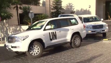 Syria arms inspectors continue chemical mission