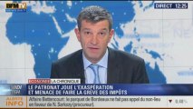 La Chronique éco de Nicolas Doze : le monde patronal exaspéré - 08/10