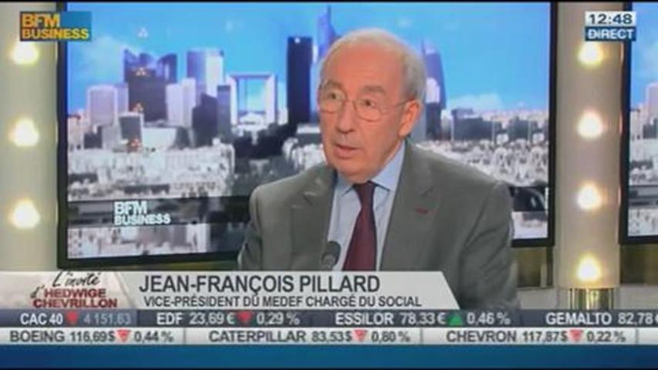 Jean-François Pillard, Medef, dans l'invité de BFM Business - 08/10