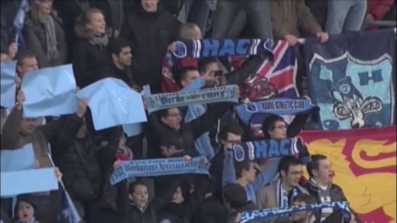 L'hymne du HAC (au Stade Océane)