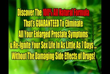 Enlarged Prostate Under 30