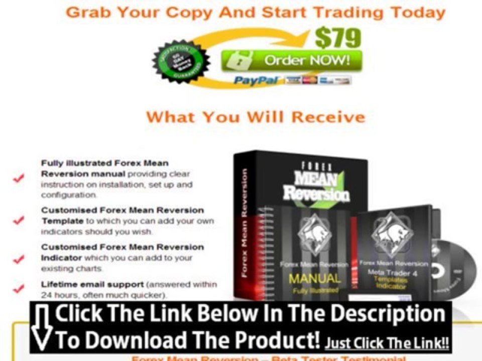 Forex Mean Reversion Trading + Forex Mean Reversion Review