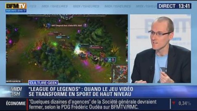 Culture Geek : quand le jeu vidéo se transforme en sport de haut niveau - 08/10