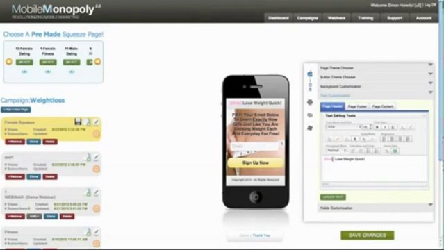Adam Horwitz Mobile Monopoly 2.0 DEMO