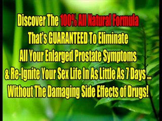Enlarged Prostate Urinary Tract Infection