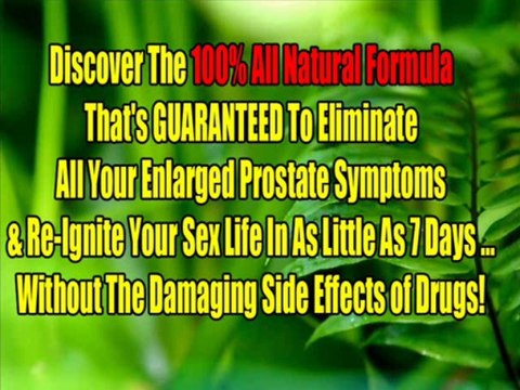 Enlarged Prostate Urination Problems