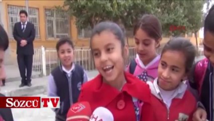 Andımız çıktı, türban girdi