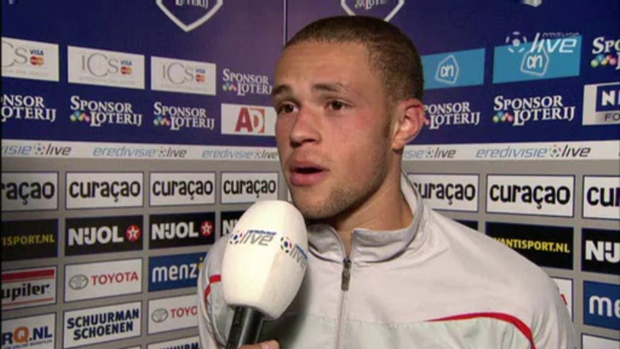 26-09-10 Luc Castaignos na NEC - Feyenoord