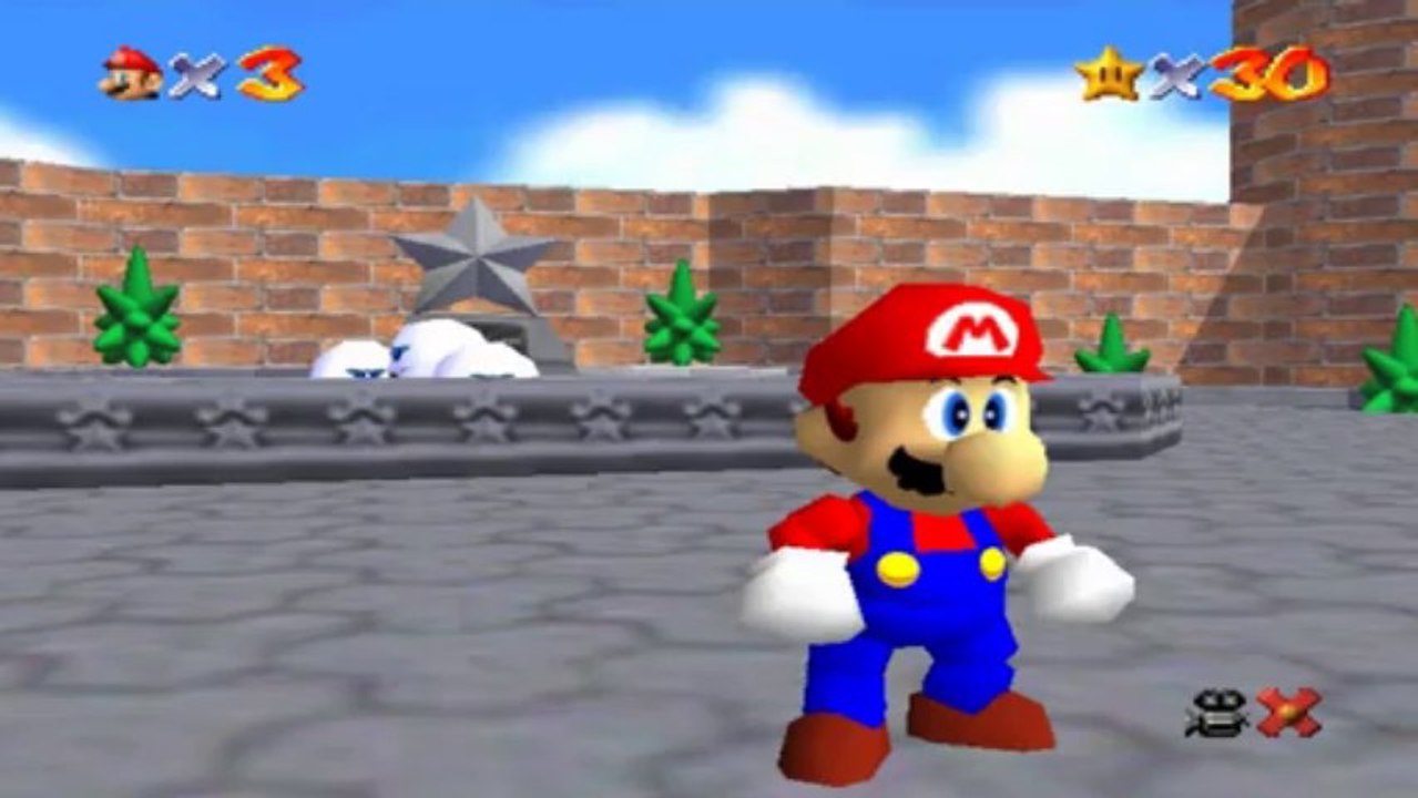 Super Mario 64 - Manoir de Big Boo - Etoile 2 : Manège des Boos pas beaux