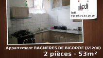 Vente - appartement - BAGNERES DE BIGORRE (65200)  - 53m²