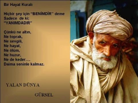 Yalan Dünya ilahi Dinle YALAN DÜNYA Gürsel Başbaydar
