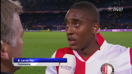 16-10-10 Leroy Fer na Feyenoord - FC Twente