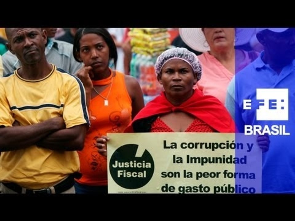 Dominicanos protestam contra supostos atos corruptos no país