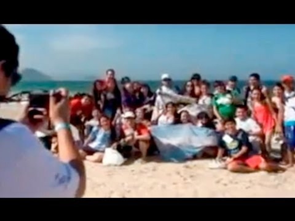 Latino americanos chegam ao Rio de Janeiro para encontrar papa Francisco