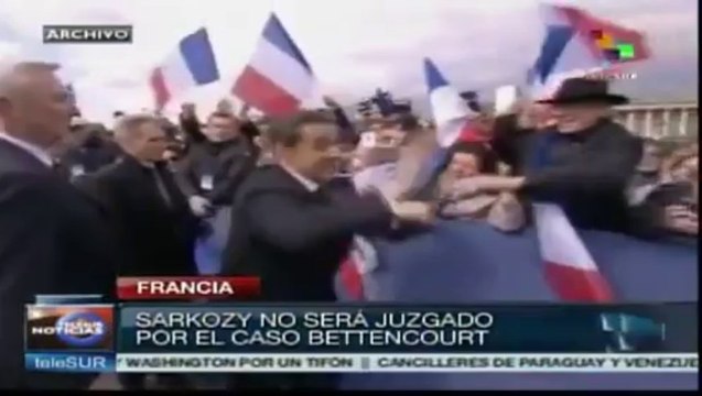 Sarkozy no será juzgado por el caso Bettencourt