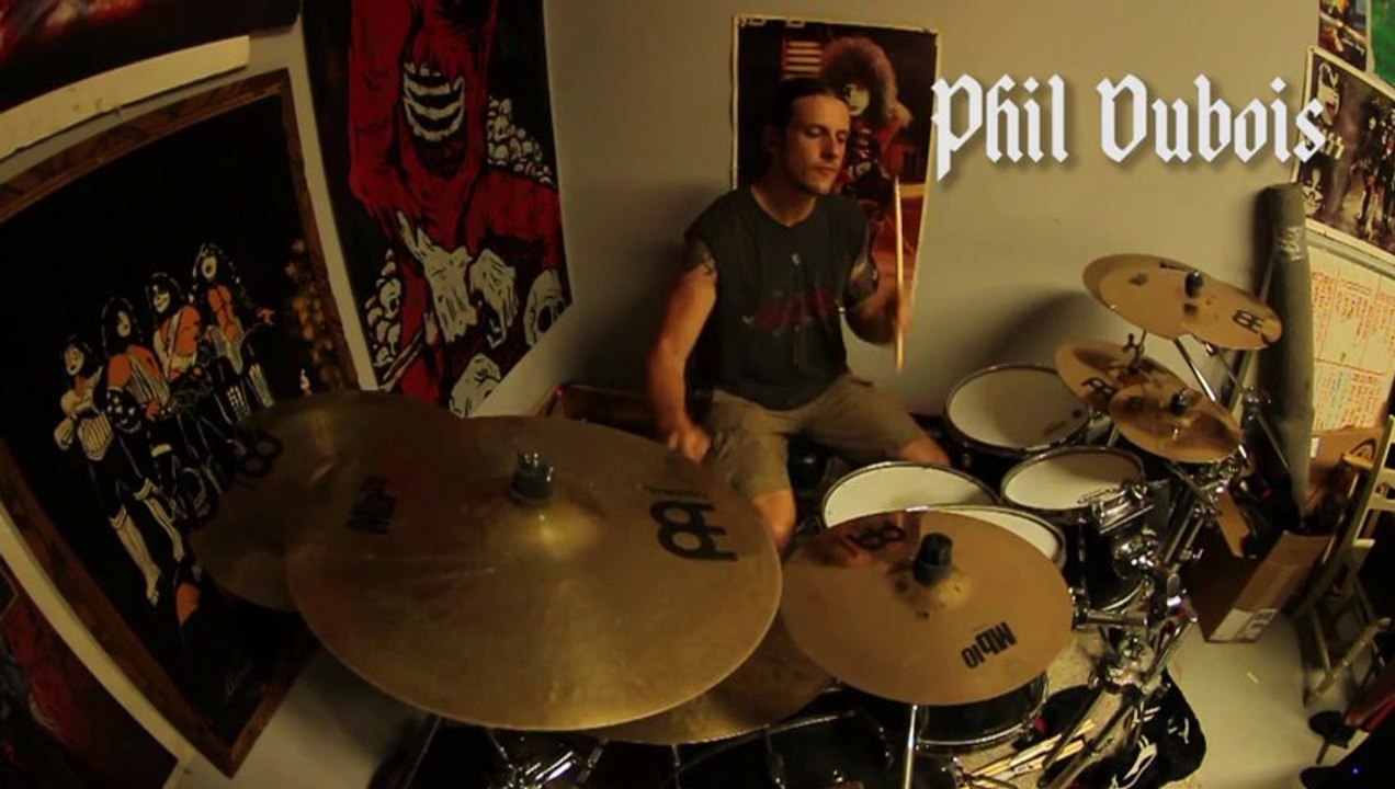 REVOCATION - "Spastic" Phil Dubois Drum Performance Video