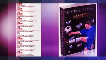 Football Betting Master Tips