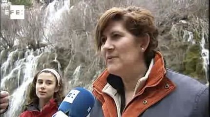 Las lluvias hacen lucir espectacular al Nacimiento del río Cuervo en Cuenca