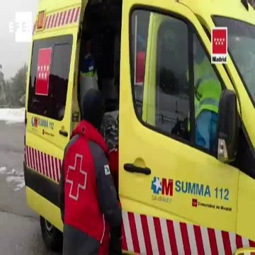 Rescatados dos montañeros en Peñalara tras pasar la noche en un iglú