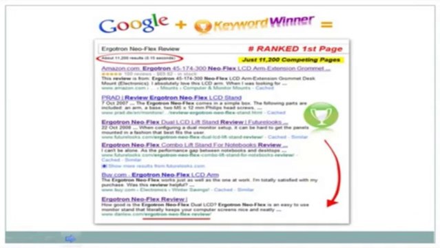 Keyword Winner 2.0 Review Best Wordpress SEO Plugin v2.0 Video 2011