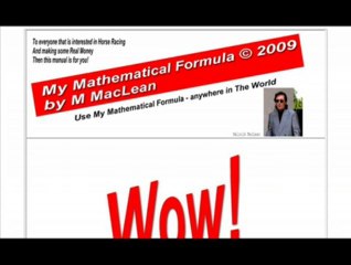 My Mathematical Formula