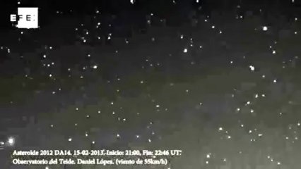 2012 DA14 el asteroide que rozó la Tierra