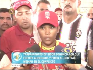 Tensión en Sidor por desacuerdo en continuidad de huelga. trabajadores