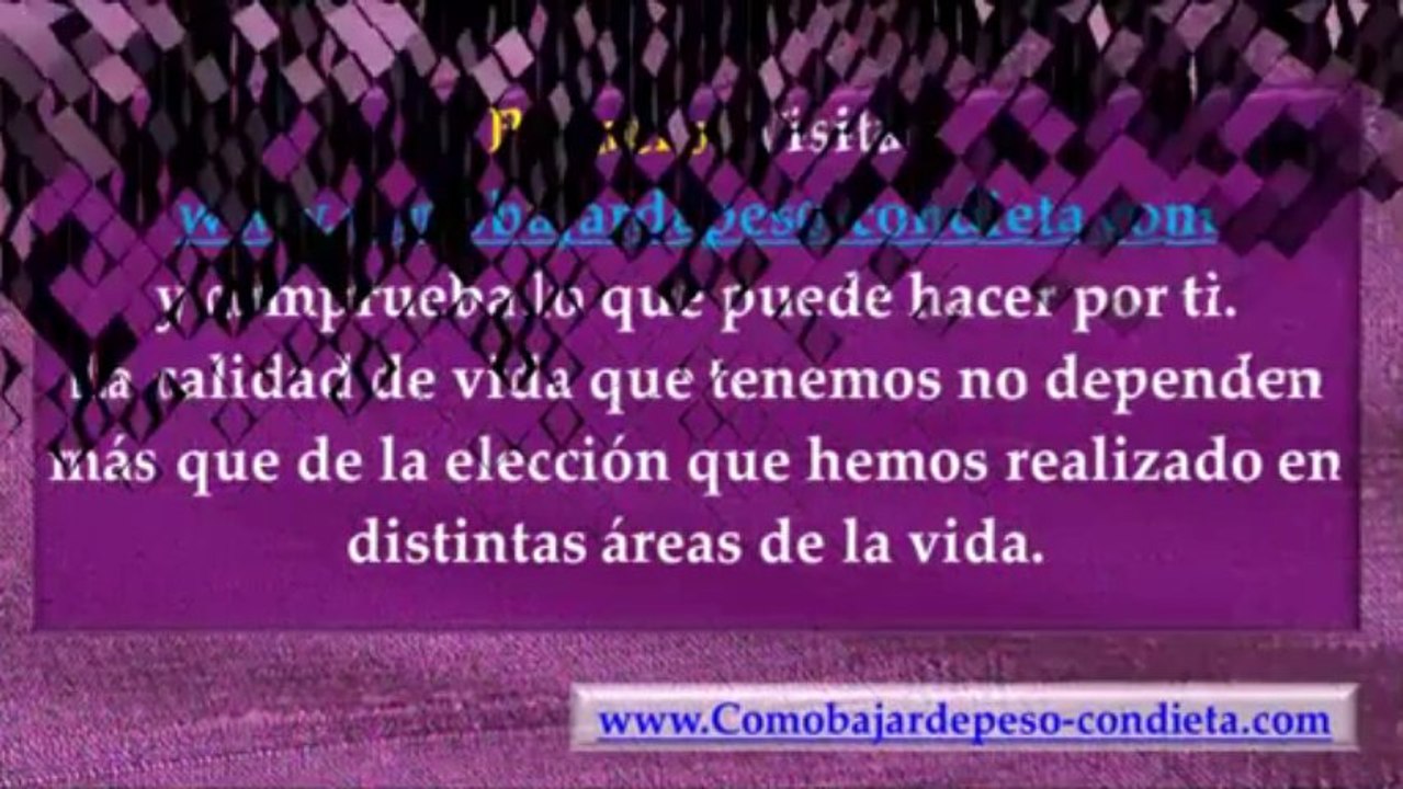 Bajar de Peso -- Comidas Adelgazantes