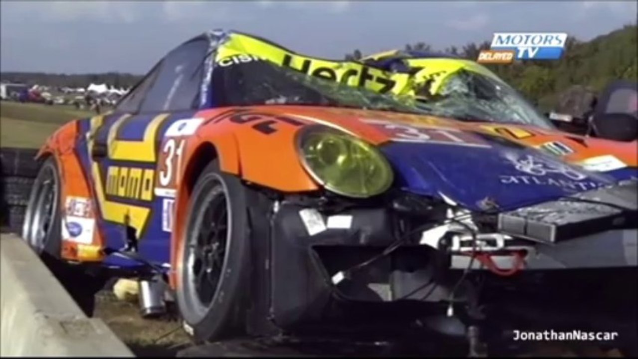 Huge Crash Virginia 2013 ALMS