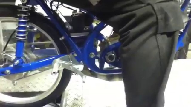 Zundapp 50cc racer testbank 1