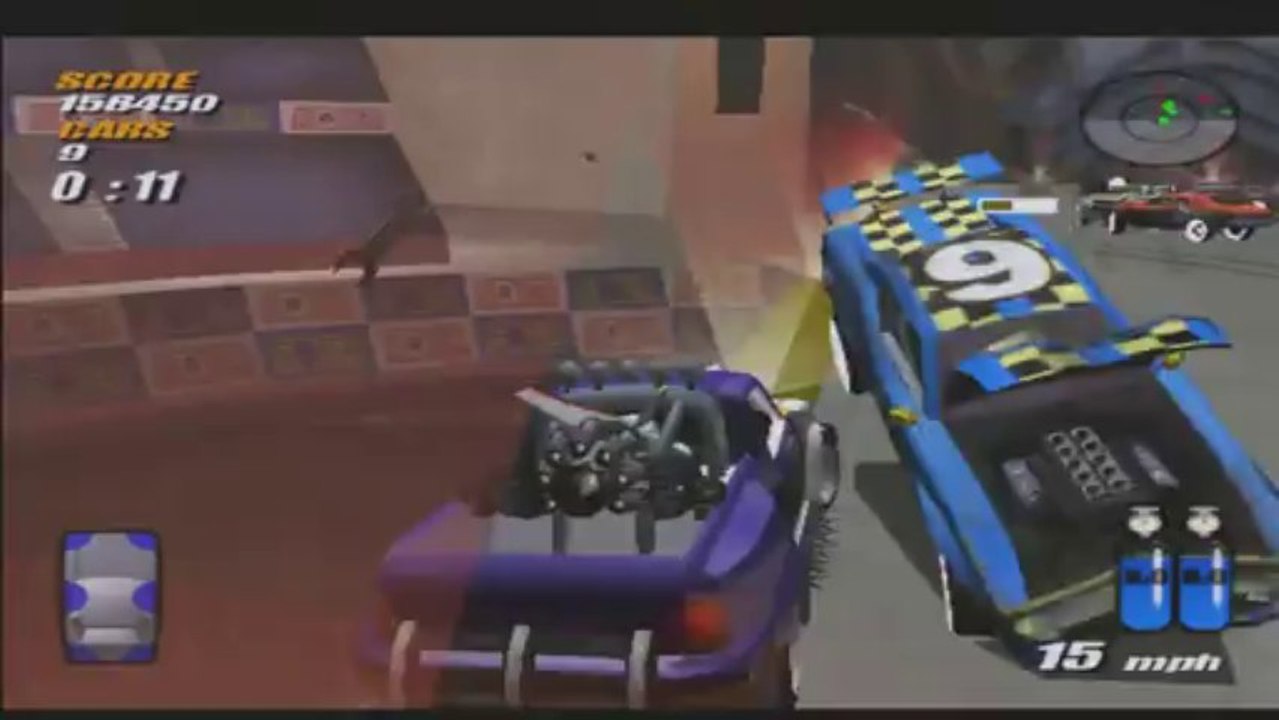 Destruction Derby Arenas UNEDITED (Avermedia Live Gamer HD 1080 24p) Round 2