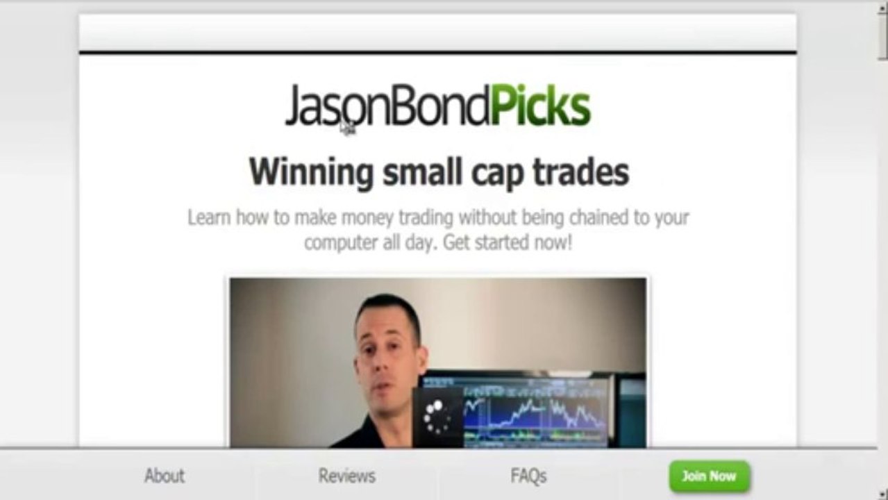 Jason Bond Picks Review - Small Caps Swing Trading