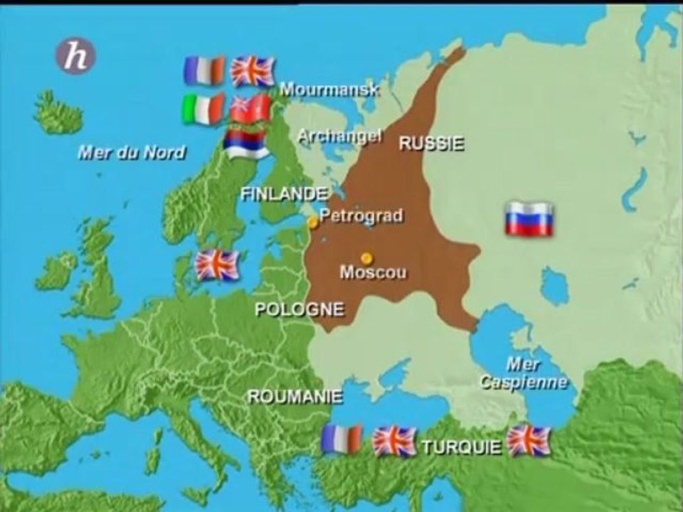 Les Grands Rates Du XX Siecle - Les Alliés et La Révolution Russe