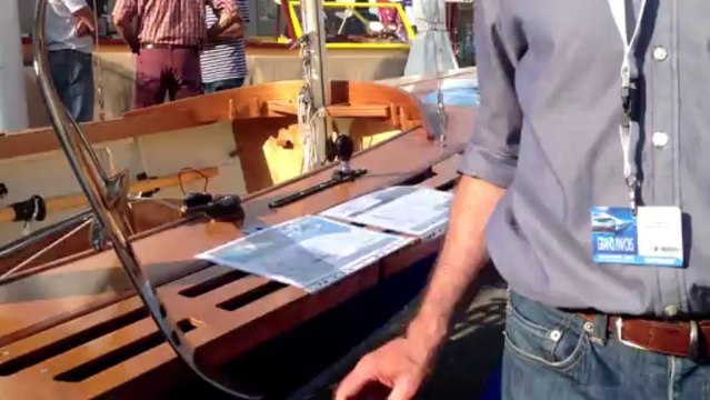 Visite du voilier houari690 au Grand Pavois La Rochelle 2013