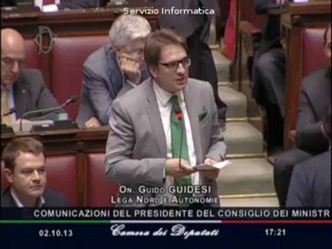 Dichiarazione di voto sulla fiducia al governo Letta