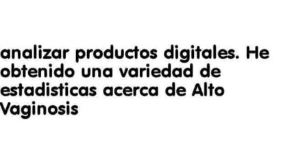 Alto Vaginosis Bacteriana