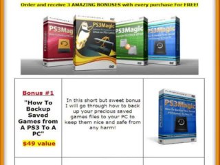 Ps3magic - 70% Commission, High Convertion Rate And Prizes To Win! Review + Bonus