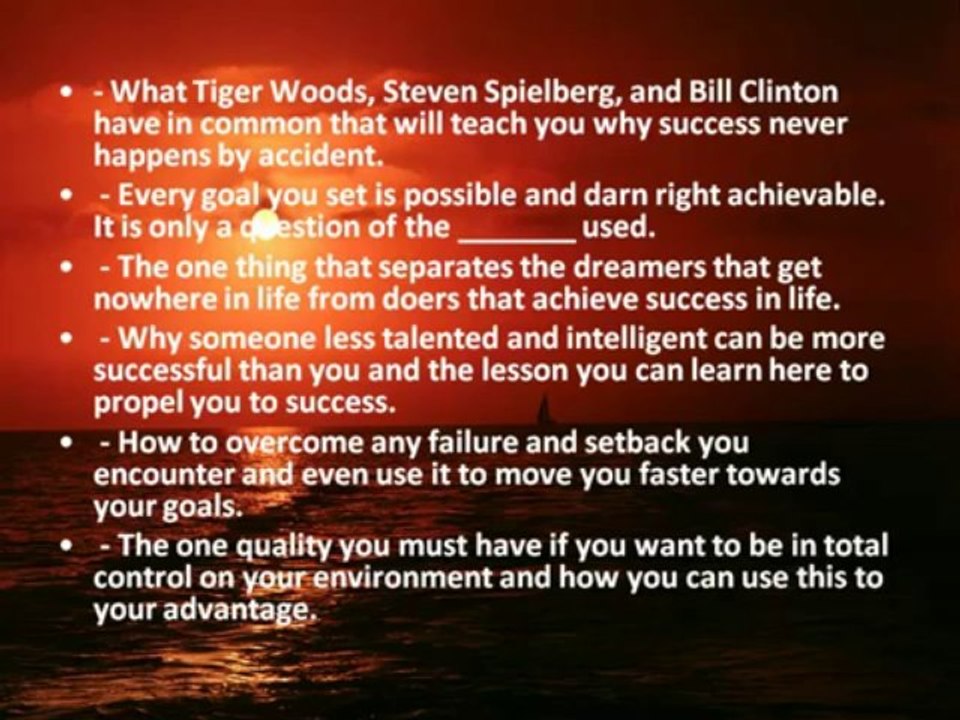 success with nlp