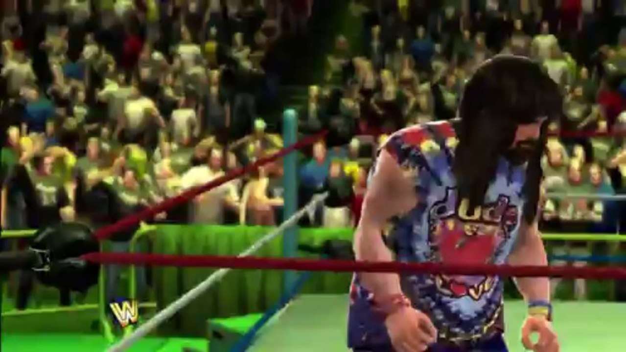 Xbox 360 - WWE 13 - Rise Of D-X - Match 3 -  Hunter Hearst Helmsley vs Dude Love