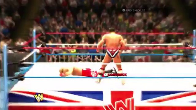 Xbox 360 - WWE 13 - Rise Of D-X - Match 4 - Shawn Michaels vs British Bulldog