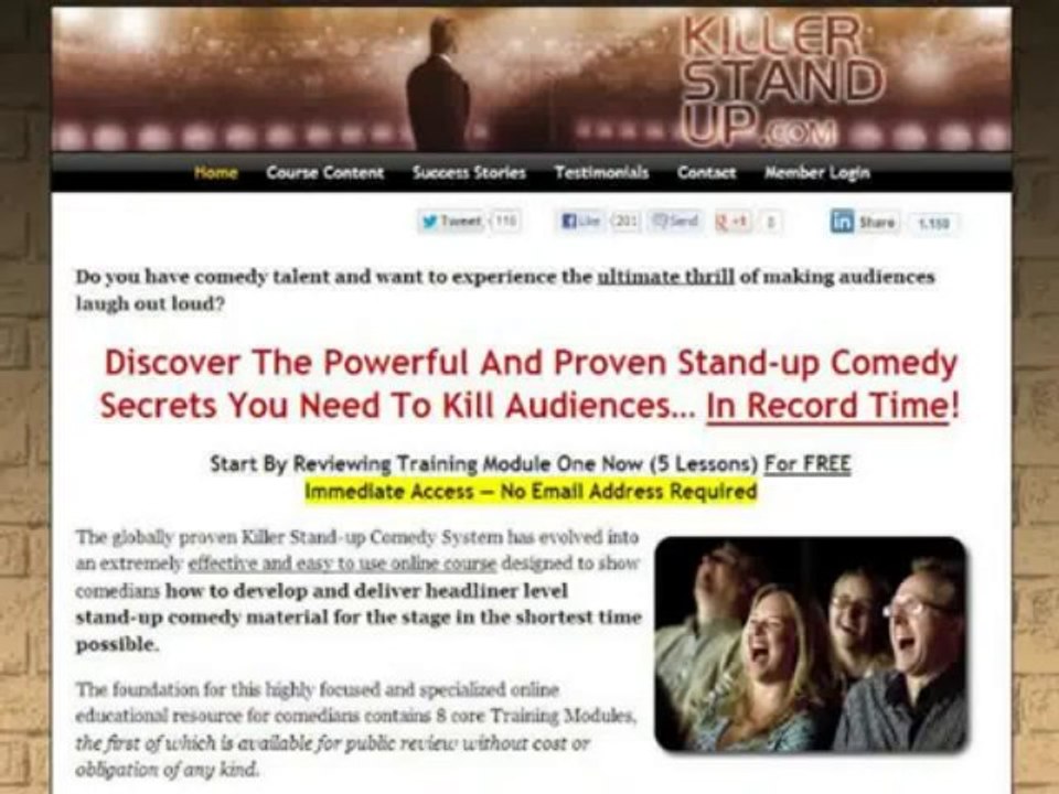 Killer Stand-up Online.