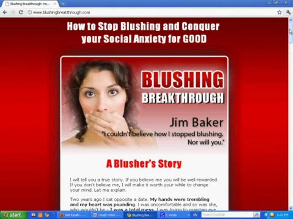 Blushing Breakthrough Revealed