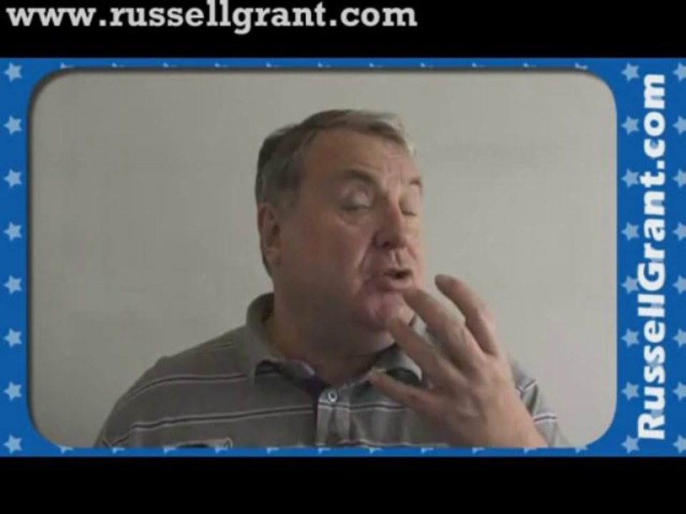 Russell Grant Video Horoscope Pisces October Wednesday 9th 2013 www.russellgrant.com